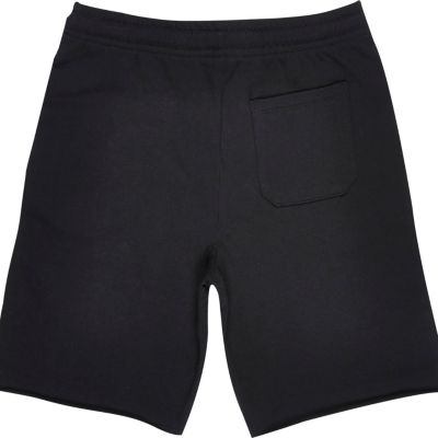 Boys black jersey shorts